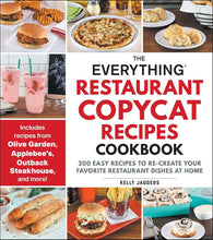 Load image into Gallery viewer, Everything Restaurant Copycat Recipes Cookbook: 20 (Paperback)