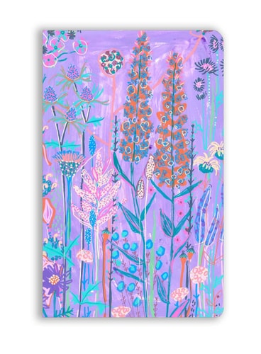 Lucy Innes Williams: Purple Garden House (Soft Touch Journal) (Flame Tree Soft Touch Journals)