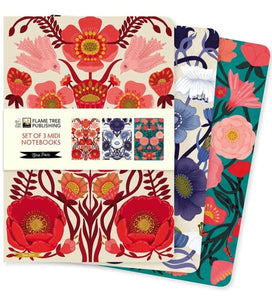 Nina Pace Set of 3 Midi Notebooks (Midi Notebook Collections)