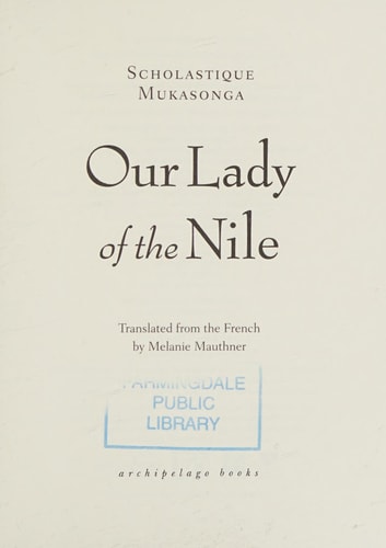 Our Lady of the Nile: A Novel