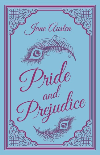 Pride and Prejudice Jane Austen Classic Novel, (Love, Life and Emotional Development, Required Literature), Ribbon Page Marker, Perfect for Gifting