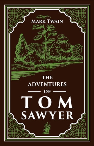 The Adventures of Tom Sawyer Mark Twain Classic (Essential Reading, Adventure, Required Literature) Ribbon Page Marker, Perfect for Gifting