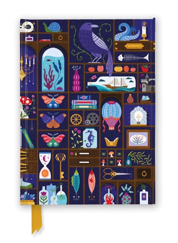 Jenny Zemanek: A Cabinet of Curiosities (Foiled Journal) (Flame Tree Notebooks)