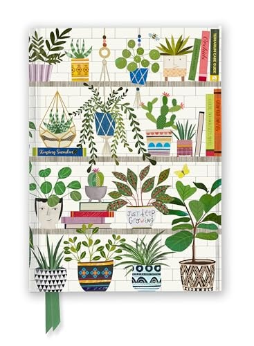 Georgia Breeze: Books & Plants (Foiled Journal) (Flame Tree Notebooks)