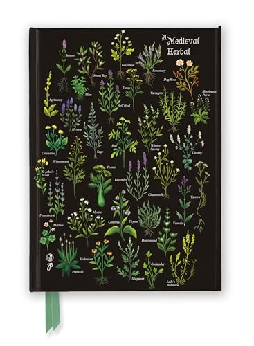Anna Stead: A Medieval Herbal (Foiled Journal) (Flame Tree Notebooks)
